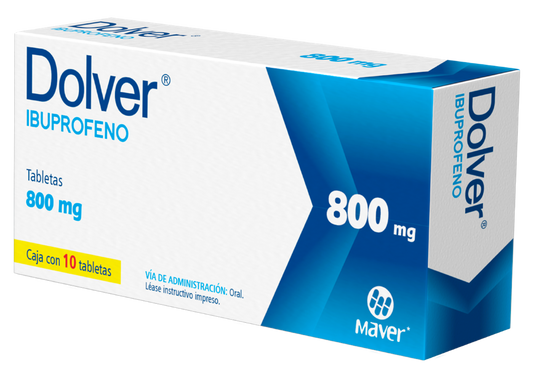 DOLVER 10 TAB 800 MG
