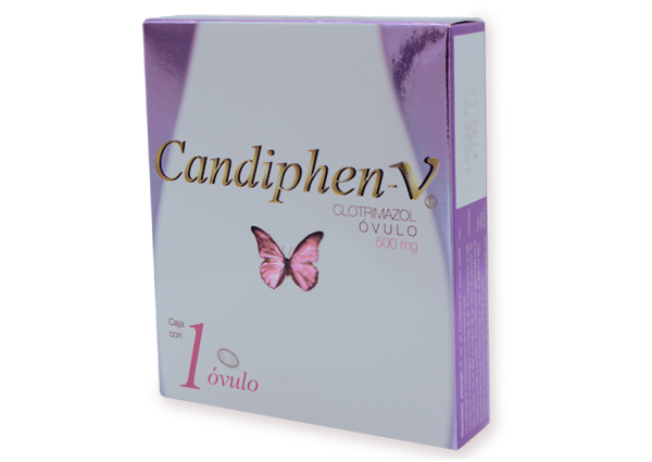 CANDIPHEN V 1 OVULO 500 MG