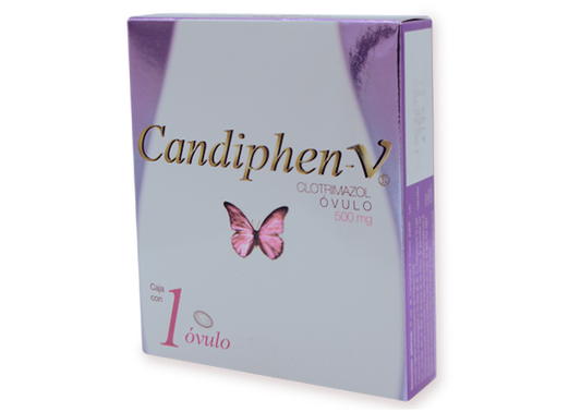 CANDIPHEN V 1 OVULO 500 MG