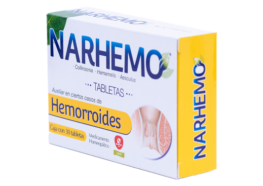 NARHEMO 1 CAJA 30 TABLETAS