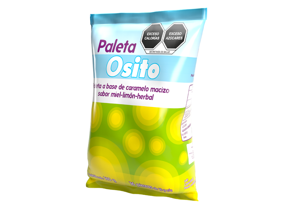 PALETAS OSITOS 1 BOLSA 16 PZAS