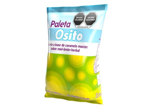 PALETAS OSITOS 1 BOLSA 16 PZAS