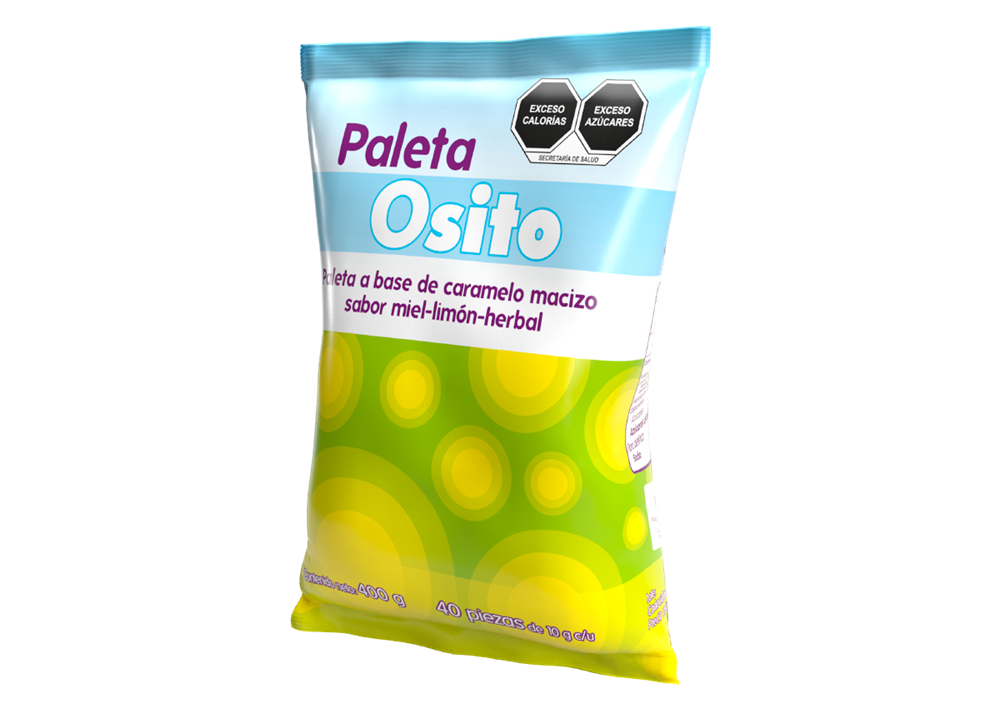 PALETAS OSITOS 1 BOL 40 PZAS