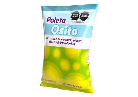 PALETAS OSITOS 1 BOL 40 PZAS