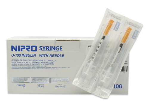 JERINGA INSULINA 100 JERS 31X8MM 0.3 ML