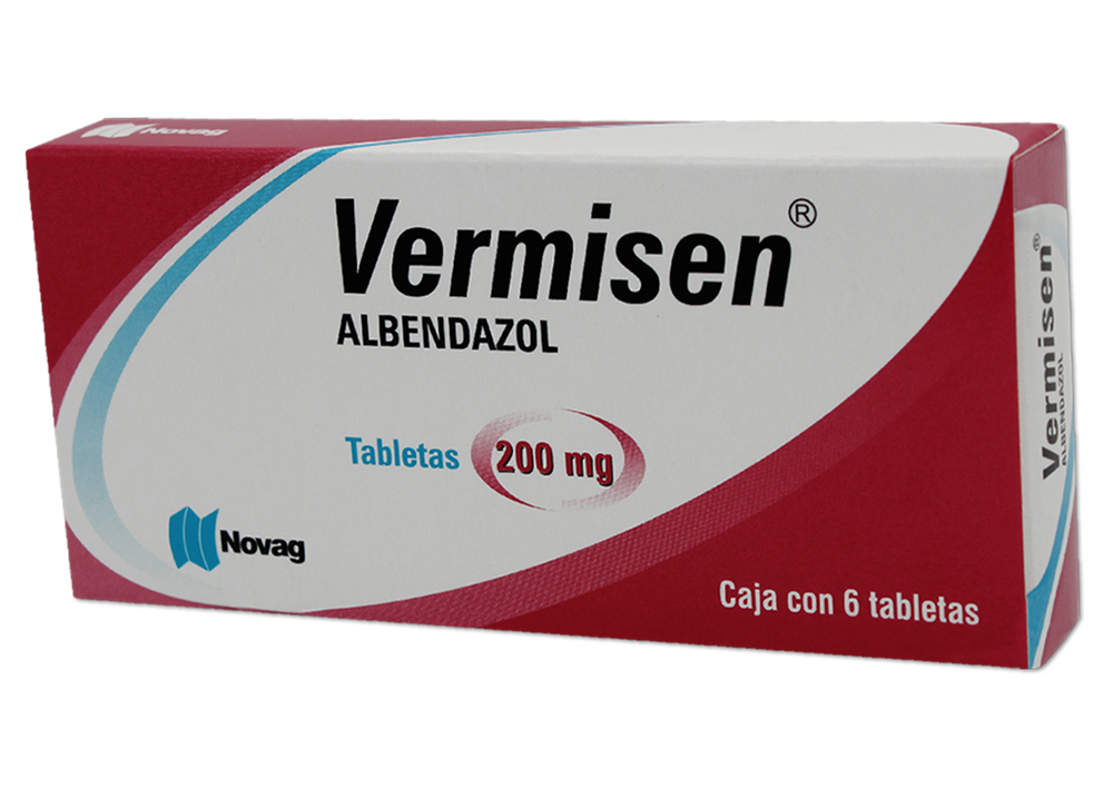 VERMISEN 6 TAB 200 MG