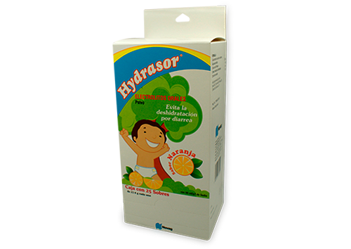 HYDRASOR SABOR NARANJA 25 SOBRES 28.4 G