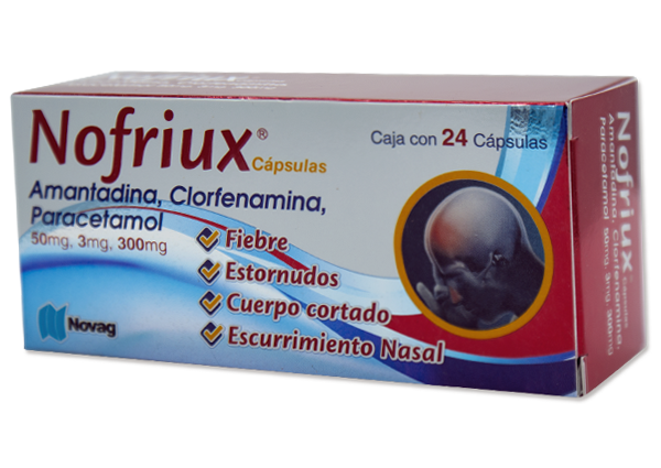 NOFRIUX 24 CAPS 50/3/300 MG
