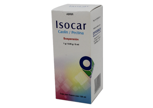 ISOCAR 1 SUSP 1G/50MG/5/120 ML