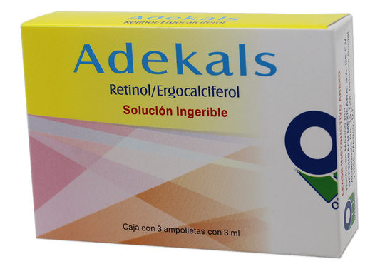 ADEKALS 3 AMP 5000/400 UI