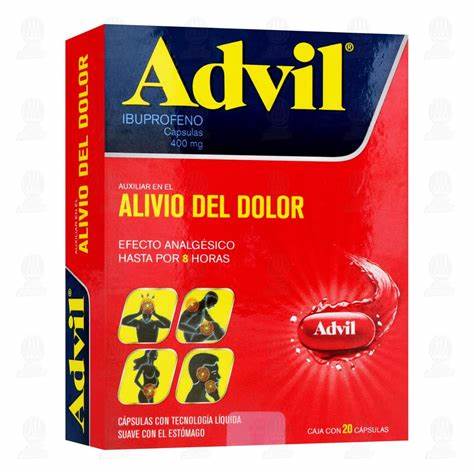 ADVIL 20 CAPS 400 MG