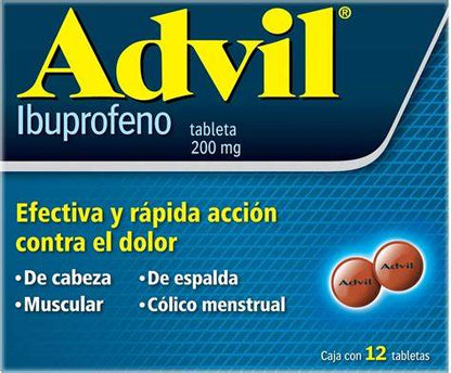 ADVIL 12 GRAG 200 MG