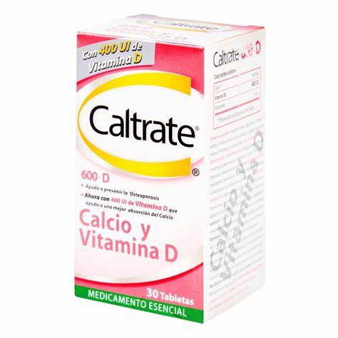 CALTRATE 600+D 30 TAB 600 MG/400 UI