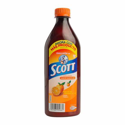 EMULSION SCOTT NARANJA 1 FCO 400 ML