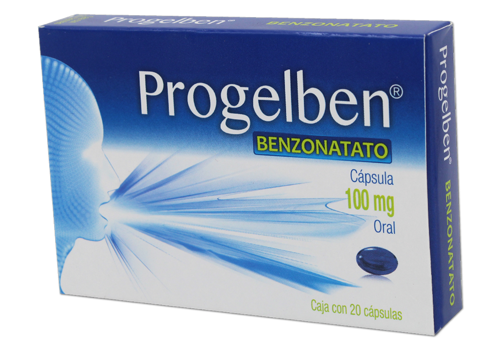 PROGELBEN 20 CAPS 100 MG