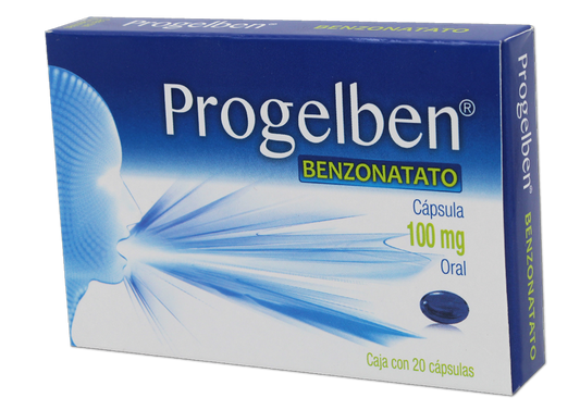 PROGELBEN 20 CAPS 100 MG