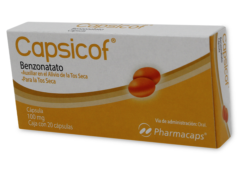CAPSICOF 20 PERL 100 MG