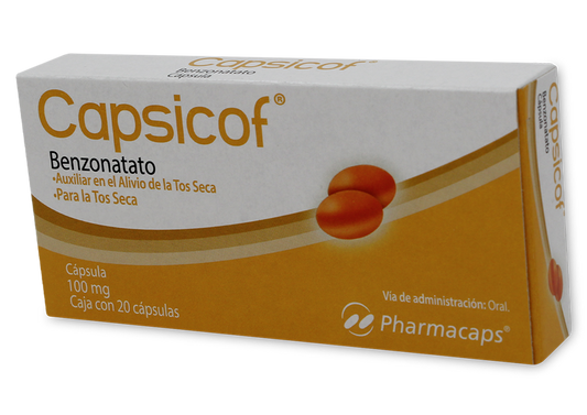 CAPSICOF 20 PERL 100 MG