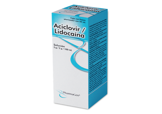ACICLOVIR LIDOCAINA 1 SPRAY 50 ML