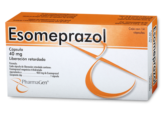 ESOMEPRAZOL 14 CAPS 40 MG