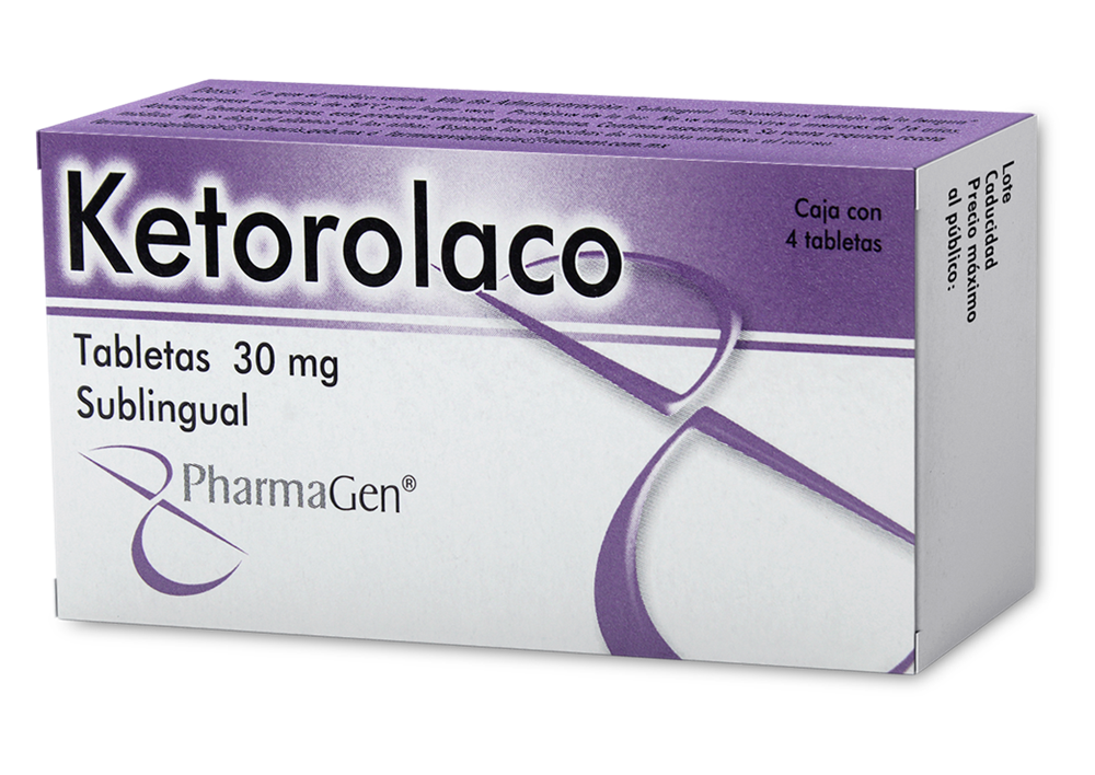 KETOROLACO 4 TAB SL 30 MG