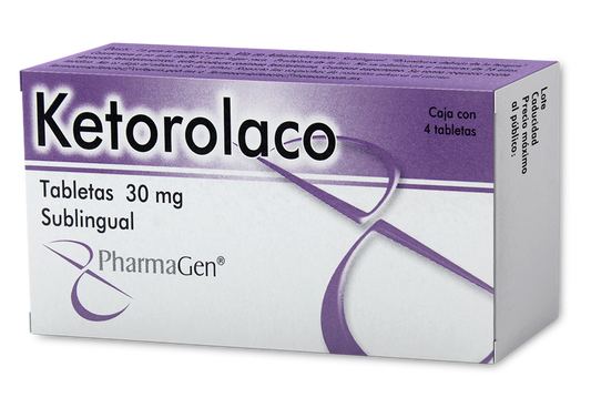 KETOROLACO 4 TAB SL 30 MG