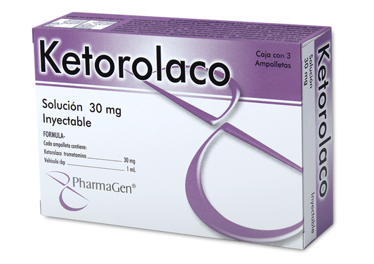 KETOROLACO I.M/I.V 3 AMP 30 MG