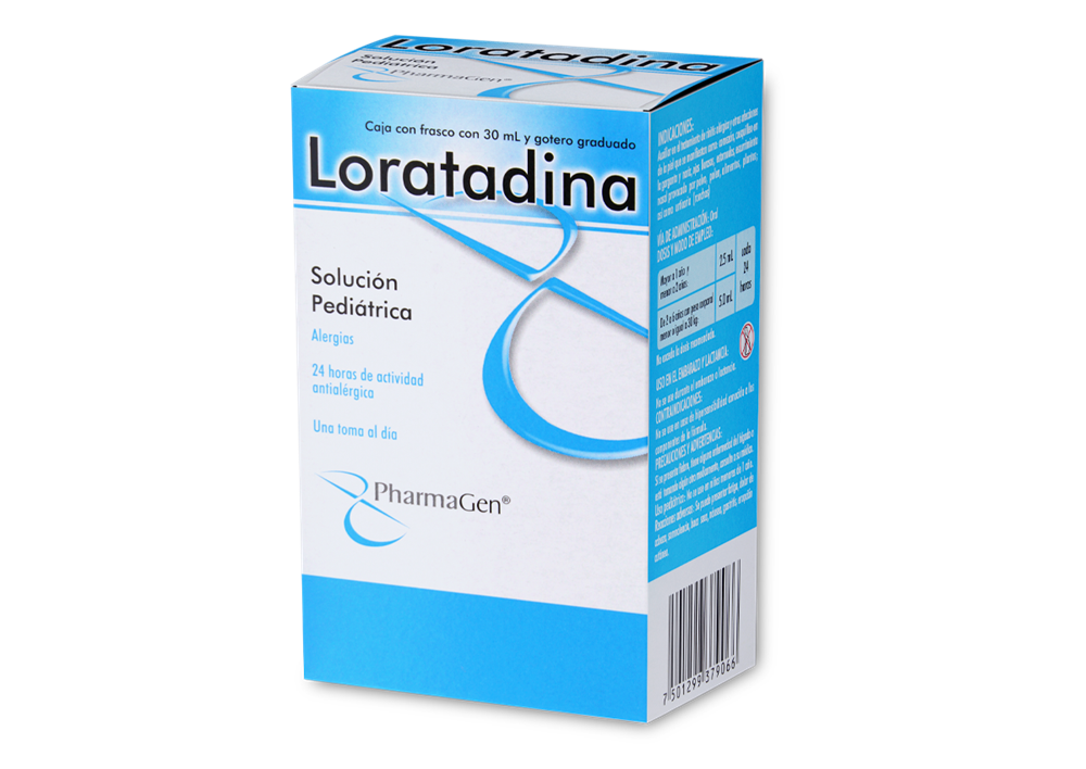 LORATADINA PED. 1 SOL 100MG/100/30 ML