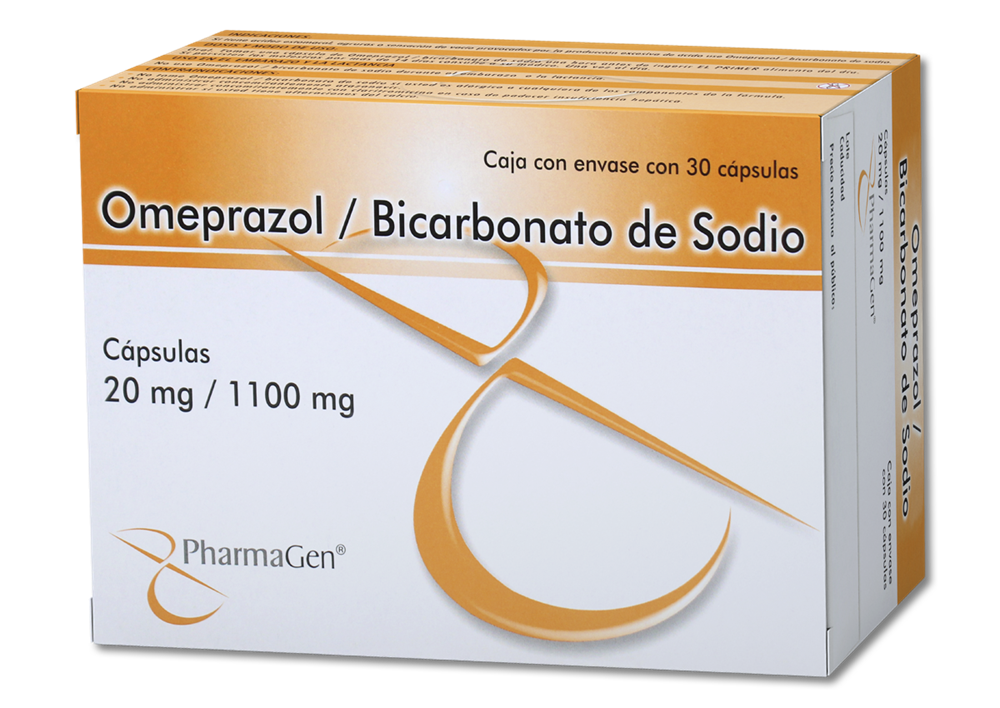 OMEPRAZOL/BICARBO 30 CAPS 20MG/1100 MG