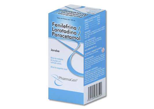 PARACETA FENILEFRINA LORATA 1 SOL 120ML