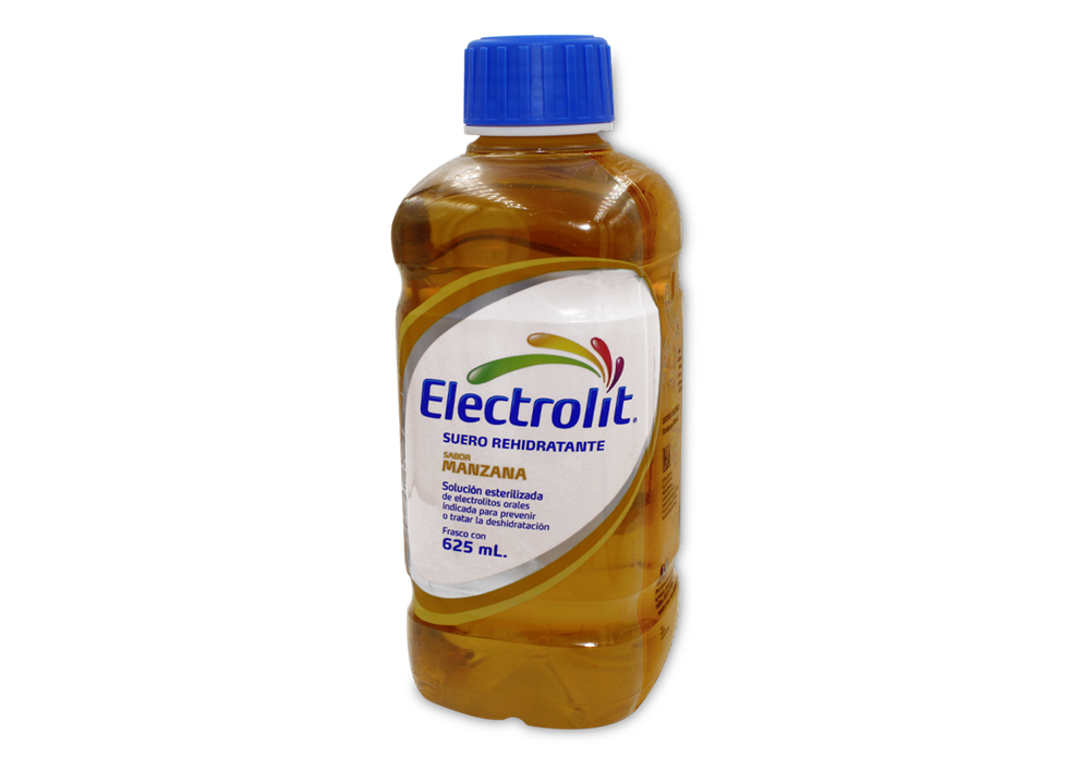 ELECTROLIT ORAL 625ML MANZANA