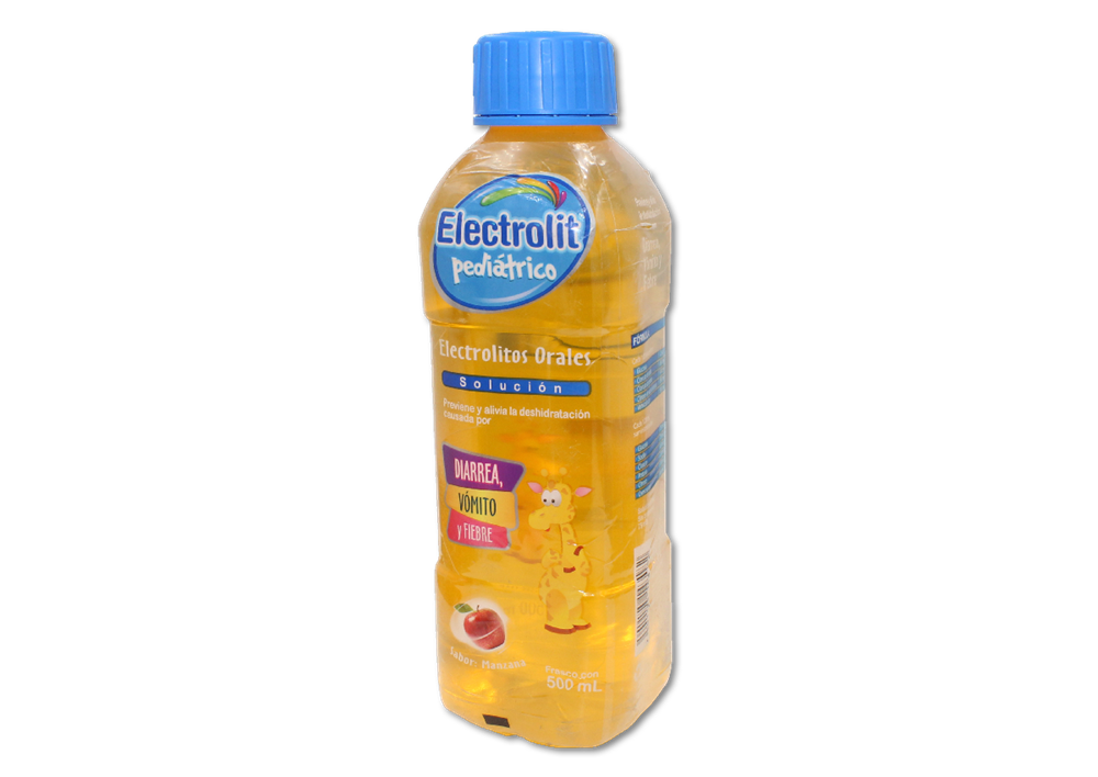 ELECTROLIT PEDIATRICO MANZANA 1 SOL 500