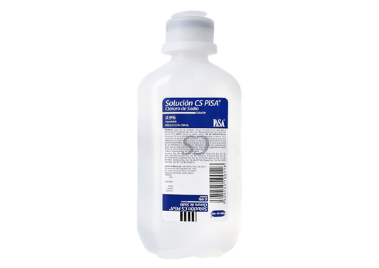 SOLUCION CLORURO DE SODIO 0.9%/250 ML