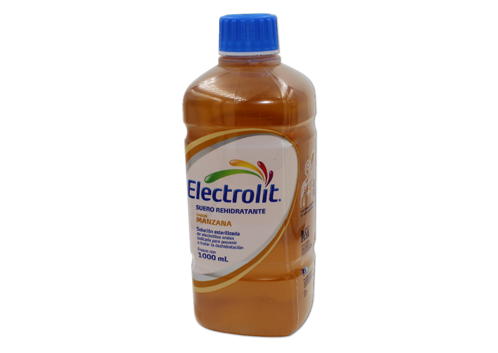 ELECTROLIT ORAL 1000 ML MANZANA