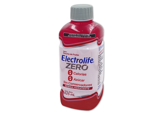 ELECTROLIFE ZERO 625 ML PONCHE DE FRUTAS