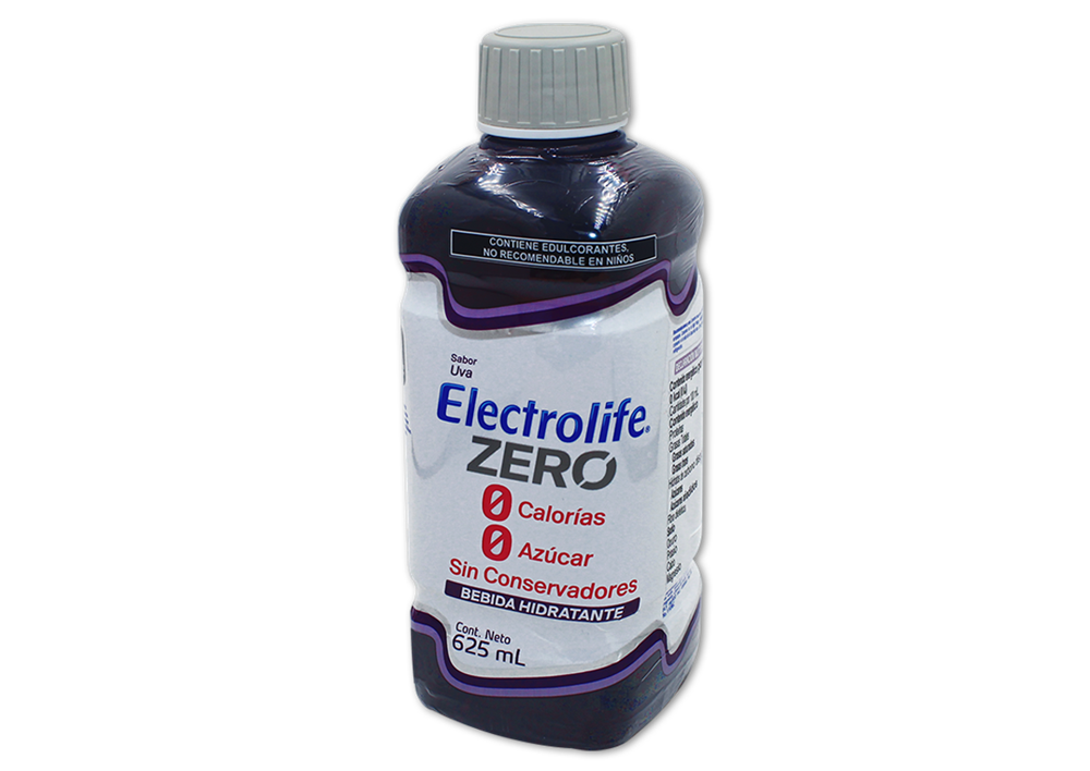 ELECTROLIFE ZERO 625 ML UVA