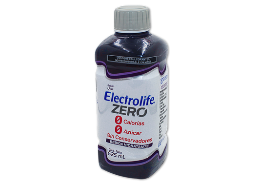 ELECTROLIFE ZERO 625 ML UVA