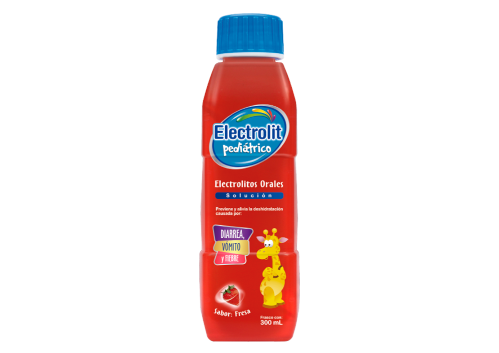 ELECTROLIT PEDIATRICO FRESA 1 SOL 300 ML