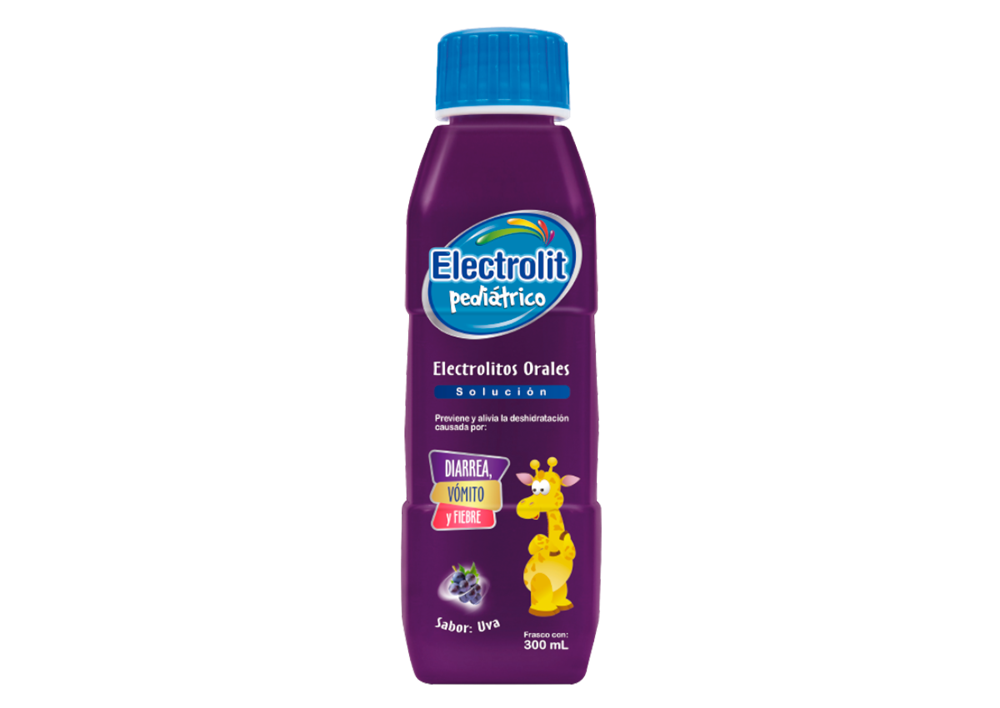 ELECTROLIT PEDIATRICO UVA 1 SOL 300 ML