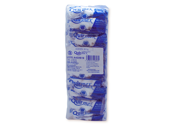 ALGODÓN PLISADO 100 BOL 3 GR