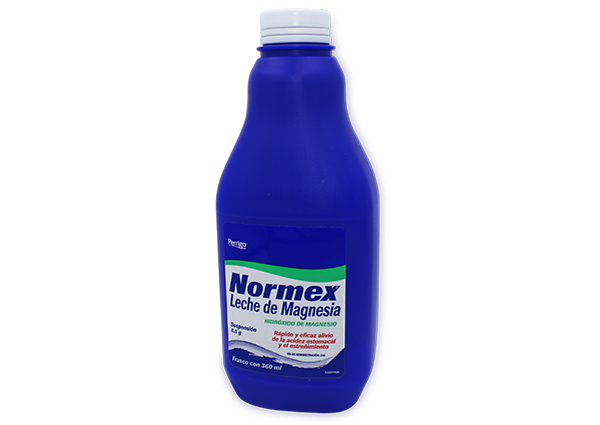 LECHE MAGNESIA NORMEX 1 SUSP 8.5G/360 ML