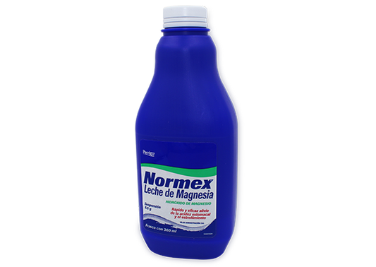 LECHE MAGNESIA NORMEX 1 SUSP 8.5G/360 ML