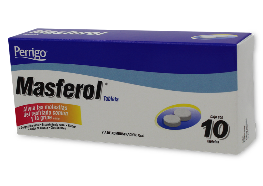 MASFEROL 10 TAB 500/25/5/4 MG