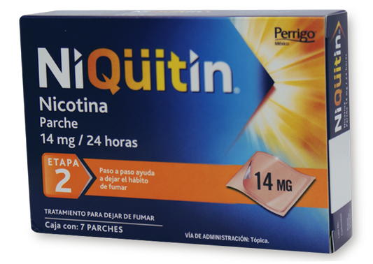 NIQUITIN ET2 7 PCHES 14 MG