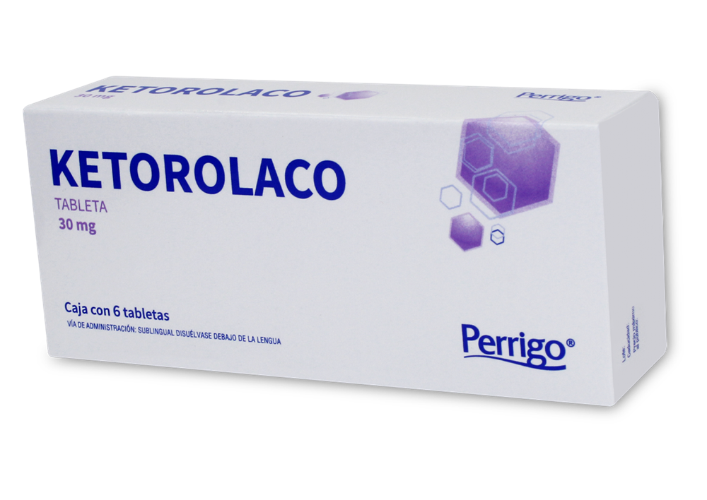 KETOROLACO 6 TAB 30 MG