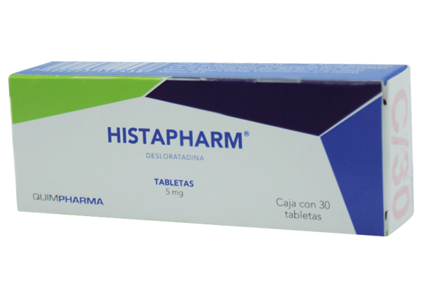 HISTAPHARM 30 TAB 5 MG
