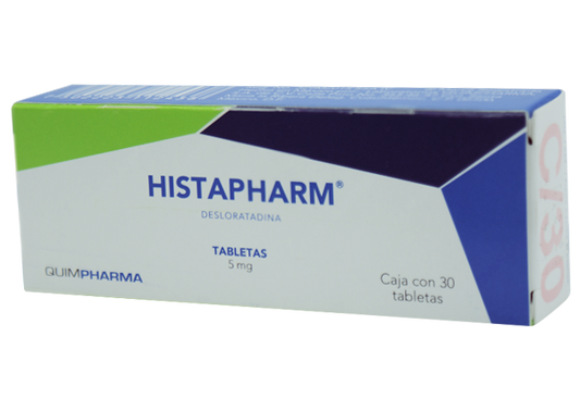 HISTAPHARM 30 TAB 5 MG