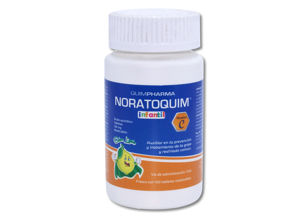NORATOQUIM INFANTIL 100 TAB 100 MG