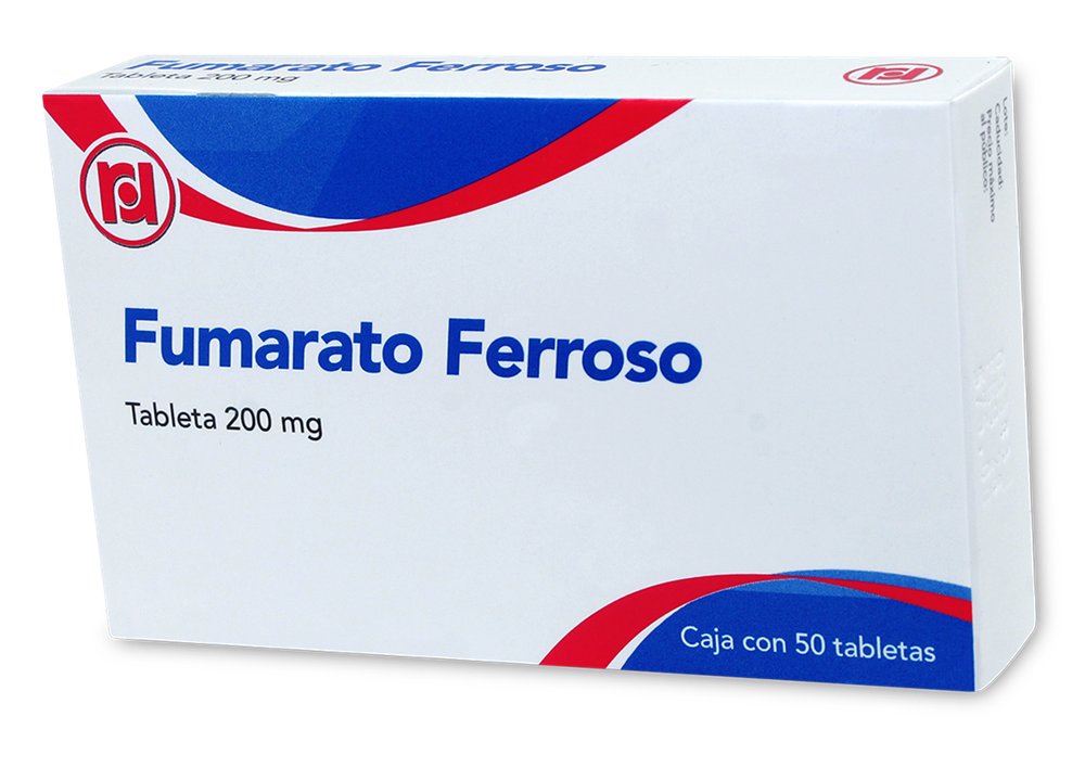 FUMARATO FERROSO 50 TAB 200MG