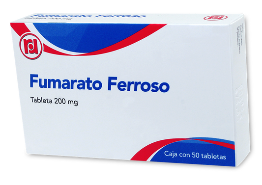 FUMARATO FERROSO 50 TAB 200MG